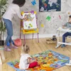 KC CUBS Boy & Girl Kids USA United States Map Educational Learning & Fun Game Play Area Non Slip Nursery Bedroom Classroom Rug Carpet -Children Products Store GUEST 53186ff9 0975 4682 8487 3dd1f2691587