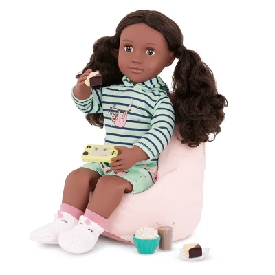 Our Generation Bean Bag Chair Furniture Accessory Set For 18" Dolls 4 Our Generation Bean Bag Chair Furniture Accessory Set For 18" Dolls - Image 2