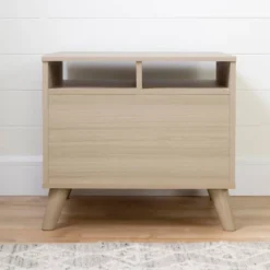 Yodi 2 Drawer Nightstand Soft Elm/White - South Shore -Children Products Store GUEST 58e30715 7056 4252 b982 ac3a6f22631a
