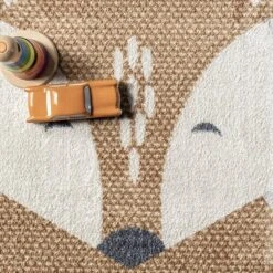 NuLOOM Talia Bashful Fox Kids Machine Washable Area Rug -Children Products Store GUEST 5b148819 b501 4741 9320 d89085a39cc2