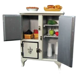 The Queen's Treasures 18 Inch Doll Furniture Vintage Style Ice Box Refrigerator -Children Products Store GUEST 5bacaf35 b05e 4378 b0ea fd64b673c033