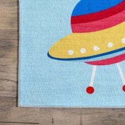NuLOOM Eddie Outer Space Machine Washable Kids Area Rug -Children Products Store GUEST 5cef60d8 c73e 416f 9ad3 ed09660a5625