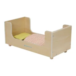 Manhattan Toy Night Night Wooden Play Sleigh Bed With Pillow And Blanket For Dolls And Stuffed Animals -Children Products Store GUEST 5dfdcd47 4843 4e36 8951 9e716bb4d2b4