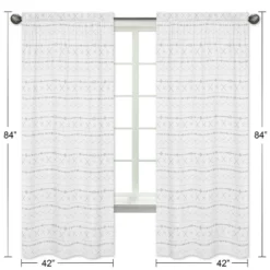 2pc Sweet Jojo Designs Woodland Friends Bohemian Print Window Panel - Sweet Jojo Designs -Children Products Store GUEST 5e76e942 fbf2 469d 89b9 6f1e3dd128fb