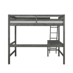 Twin Crosswinds Complete Loft Bed Wirebrush Gray - Hillsdale Furniture -Children Products Store GUEST 5e96dd98 03fb 4afa a054 688dd8bd9a06