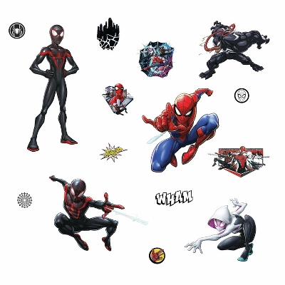 Spider-Man: Miles Morales Peel And Stick Wall Decal - RoomMates 3 Spider-Man: Miles Morales Peel And Stick Wall Decal - RoomMates