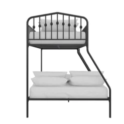 Twin/Full Kids' Bushwick Metal Bunk Bed - Novogratz -Children Products Store GUEST 5fa644b4 8416 4ab7 a508 342024f99d3e