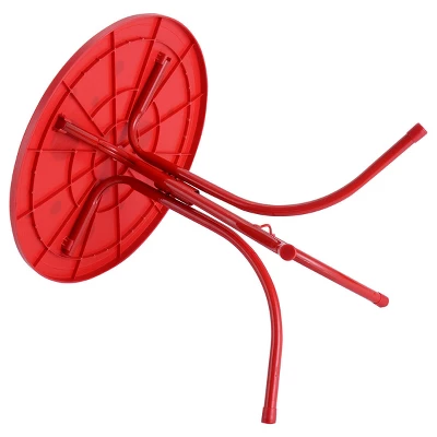 Costway Kids Patio Set Table And 2 Folding Chairs W/ Umbrella Beetle Outdoor Garden Yard 9 Costway Kids Patio Set Table And 2 Folding Chairs W/ Umbrella Beetle Outdoor Garden Yard - Image 7