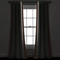 40"x84" Kids' Block Border 100% Lined Grommet Blackout Single Window Curtain Panel - Lush Décor -Children Products Store GUEST 6145a9a9 8a98 49d4 a03f ff6f683cfdc9