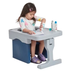 ECR4Kids Tri-Me Cube Chair Desk, Kids Furniture, Light Grey -Children Products Store GUEST 61b5e490 6fe4 449d aaa1 025005cb2ba9
