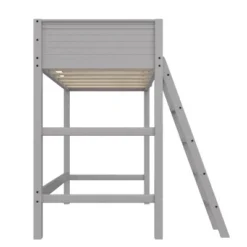Twin Houston Kids' Wooden Loft Bed With Ladder - Room & Joy 18 Twin Houston Kids' Wooden Loft Bed With Ladder - Room & Joy -Children Products Store GUEST 61ba7909 b2a1 4f71 b9af d2f5a7f796c8