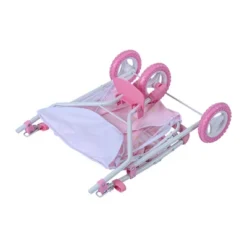 Olivia's Little World Double Twin Baby Doll Pram Stroller Pink Stars OL-00012 -Children Products Store GUEST 62eff4fb fdab 4e56 bac7 4c9823a4f032