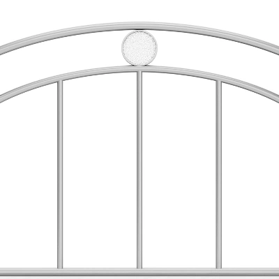 Full Vivian Metal Platform Bed Silver - Hillsdale Furniture 13 Full Vivian Metal Platform Bed Silver - Hillsdale Furniture - Image 11