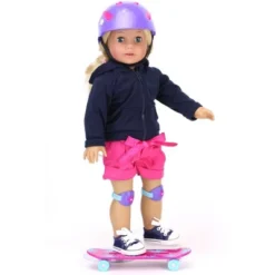 Sophia’s Skateboard, Helmet And Knee Pads Set For 18" Dolls, Multicolor -Children Products Store GUEST 63ba4ff1 57dd 4ee0 9b35 6e447d944d8d