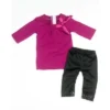 Sophia’s Tunic-Length T-Shirt Dress & Sequin-Trimmed Leggings For 18” Dolls, Berry/Black -Children Products Store GUEST 65708271 567c 4558 b635 966311e2c681