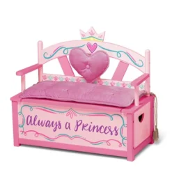 Princess Bench Seat With Storage - WildKin 12 Princess Bench Seat With Storage - WildKin -Children Products Store GUEST 65e9b1e1 9ceb 4af1 8087 d432ac836928