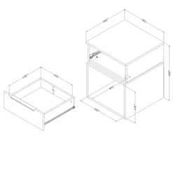 Hourra Nightstand - South Shore -Children Products Store GUEST 66aaf464 b9d0 45fe 9aa4 22adce36e7ce