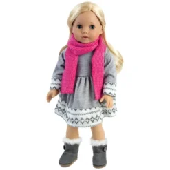 Sophia’s Doll Dress, Leggings, Hat, And Scarf Set For 18" Dolls -Children Products Store GUEST 67a04819 6a23 43a5 8182 a1b6130c269e