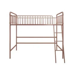 Twin Kaila Metal Loft Bed Rose Gold - Room & Joy -Children Products Store GUEST 67ab7b32 5c9d 4092 a042 429188118c1b
