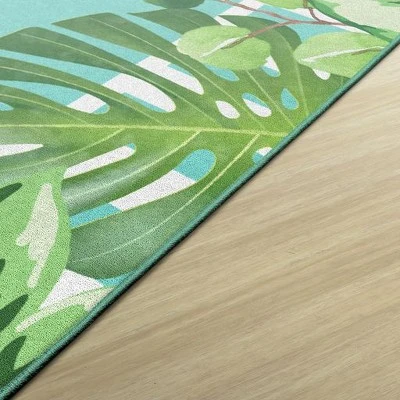 Flagship Carpets Schoolgirl Style Greenery Classroom Area Rug, 7'6"x12' 4 Flagship Carpets Schoolgirl Style Greenery Classroom Area Rug, 7'6"x12' - Image 2