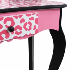 Fashion Leopard Prints Gisele Play Wooden Vanity Set Pink / Black - Teamson Kids 14 Fashion Leopard Prints Gisele Play Wooden Vanity Set Pink / Black - Teamson Kids -Children Products Store GUEST 6a3aa383 76cf 42ab b34d 1101da788167