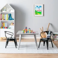 Set Of 2 Harper & Hudson Kids' Metal Activity Chairs - ACEssentials -Children Products Store GUEST 6c7319d8 4370 4b2d a5d7 779e0fe6dd87