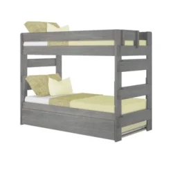 Max & Lily Farmhouse Twin Over Twin Bunk Bed With Trundle -Children Products Store GUEST 6cbd7440 e29a 4c1b 9455 1bad65e17d26