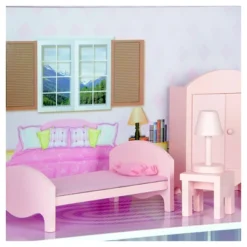 Teamson Kids Fancy Mansion Doll House With 13pcs Furniture -Children Products Store GUEST 6f7d0ff9 9c02 4288 969b d8588d1e9044