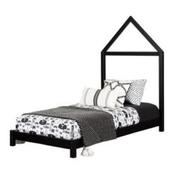 Sweedi Bed With House Frame Headboard - South Shore -Children Products Store GUEST 6f94fd9b 1192 4e70 9be3 8c230a0adb46