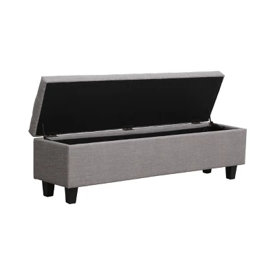 Ben Tufted Storage Ottoman - Abbyson Living 5 Ben Tufted Storage Ottoman - Abbyson Living - Image 3