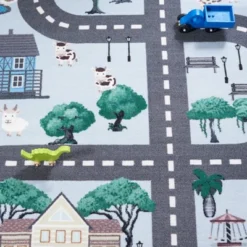 Kids Playhouse KPH235 Power Loomed Area Rug - Safavieh -Children Products Store GUEST 70c37fb7 4b38 4dee 9263 5ebd96763c76