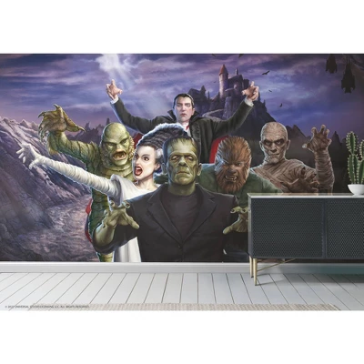 Universal Studios Iconic Monsters Wall Decal - RoomMates 3 Universal Studios Iconic Monsters Wall Decal - RoomMates