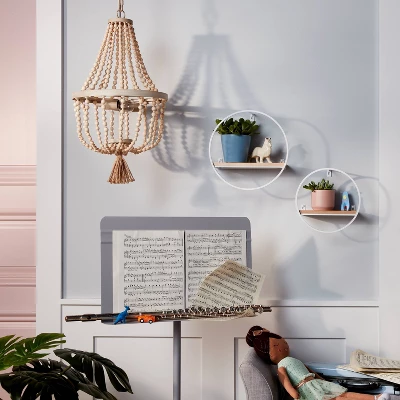 Boho Beaded Kids' Chandelier - Pillowfort™ 4 Boho Beaded Kids' Chandelier - Pillowfort™ - Image 2