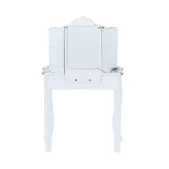 Fashion Polka Dot Gisele Play Vanity Set With Led Mirror White/Gold - Teamson Kids -Children Products Store GUEST 7533ff47 e514 4694 91b0 2eecd601bd6a