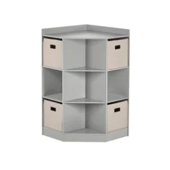 5pc Kids' Corner Cabinet Set With 4 Bins Set - RiverRidge Home -Children Products Store GUEST 75d48553 13f4 492c a675 bac33ca55141