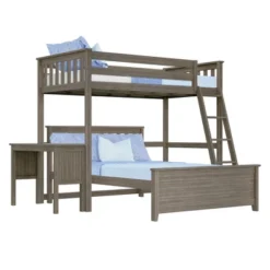Max & Lily L-Shaped Twin Over Full Bunk Bed With Desk -Children Products Store GUEST 76434c21 43df 40ed 8698 847b705cc55f