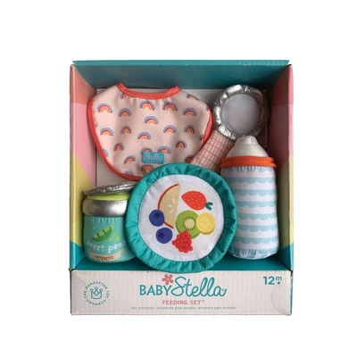 Manhattan Toy Stella Collection Baby Doll Feeding Set For 12" And 15" Dolls 3 Manhattan Toy Stella Collection Baby Doll Feeding Set For 12" And 15" Dolls