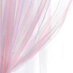 Kids' Rainbow Sheer Rod Pocket With Lining Single Window Curtain Panel Rainbow/White - Lush Décor -Children Products Store GUEST 78ed79f9 581e 459e 84fc 90965b51f733