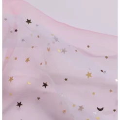 Badger Basket Royal Carriage Metal Doll Bed With Canopy Bedding And LED Lights - Pink/White/Stars -Children Products Store GUEST 7ad2b727 2468 49d3 87cc a11bc5d46f50