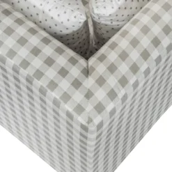 Tibbetts Kids' Sectional With Ottoman Gray/White - HOMES: Inside + Out -Children Products Store GUEST 7b2a1770 3b96 47e2 be4d c7acbd71ccda