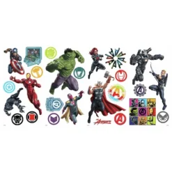 Classic Avengers Peel And Stick Wall Decal - RoomMates -Children Products Store GUEST 7b6eebcd da6b 4497 ab3d 0859c11c02d7