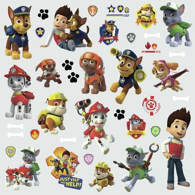 Paw Patrol Peel And Stick Wall Decal - RoomMates 5 Paw Patrol Peel And Stick Wall Decal - RoomMates - Image 3