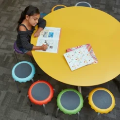 ECR4Kids Daisy Stackable Stool Set, Flexible Seating, 17in Seat Height, 8-Piece -Children Products Store GUEST 7cff08d5 d285 4e65 9fae 65ce83f1cb2d