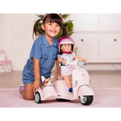 Our Generation Ride Along Scooter Vehicle Accessory Set For 18" Dolls 5 Our Generation Ride Along Scooter Vehicle Accessory Set For 18" Dolls - Image 3