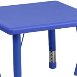 Flash Furniture 24" Square Plastic Height Adjustable Activity Table Set With 2 Chairs -Children Products Store GUEST 7f753bc9 cc9a 4f4a 855b 5d48b2793606