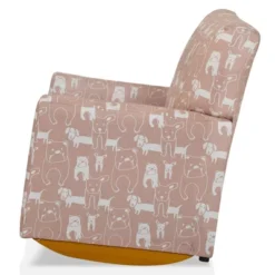 Tonai Animal Print Kids' Rocking Chair Pink - HOMES: Inside + Out 12 Tonai Animal Print Kids' Rocking Chair Pink - HOMES: Inside + Out -Children Products Store GUEST 800a9bb9 047c 401c bb1c cb39d81aef3b