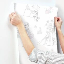 Frozen Peel And Stick Wallpaper - Roomates -Children Products Store GUEST 8068e054 ba05 4ce7 b81a 7ff380c15339