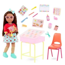 Glitter Girls 14" Doll And Accessories Alessa & School Desk Playset -Children Products Store GUEST 81072da2 8702 4947 9207 e04a1f3479ae