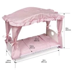 Badger Basket Doll Canopy Bed -Children Products Store GUEST 81e4620a 7f5d 4036 a7e6 d60d1850b11a