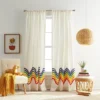 2pk Rainbow Tufted Striped Poletop Curtains - Dream Factory 2 2pk Rainbow Tufted Striped Poletop Curtains - Dream Factory -Children Products Store GUEST 82e6ed46 89fe 4ba2 8ada 5ac15b27c747
